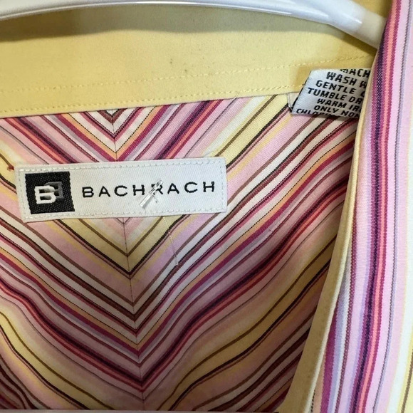 Bachrach Men’s dress shirt XL button‎ up - Picture 5 of 9